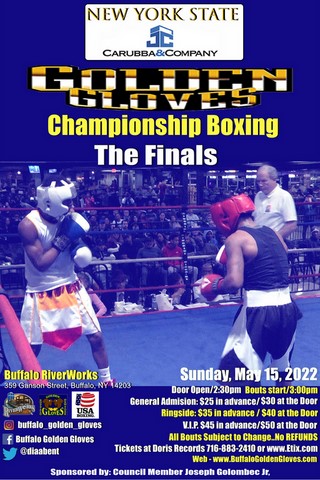 Golden Gloves At Buffalo Riverworks. 