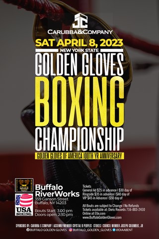 Golden Gloves At Buffalo Riverworks. 